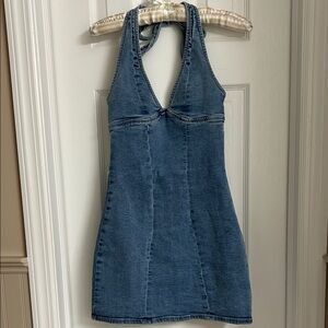 Garage brand denim mini dress